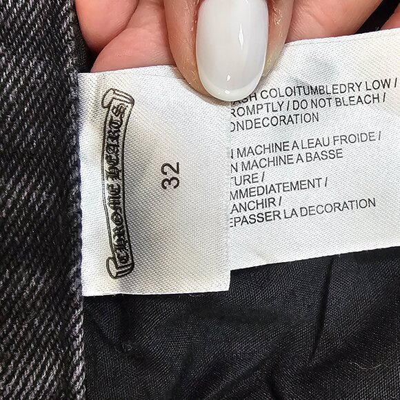 Chrome Heart Cross Jeans Size 32 - Picture 7 of 9